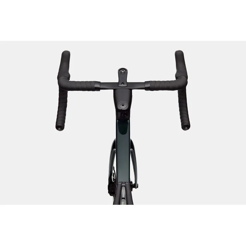 2022 Cannondale SuperSix Evo Hi-Mod Disc Dura-Ace Di2 Road Bike - Gunmetal Green-4